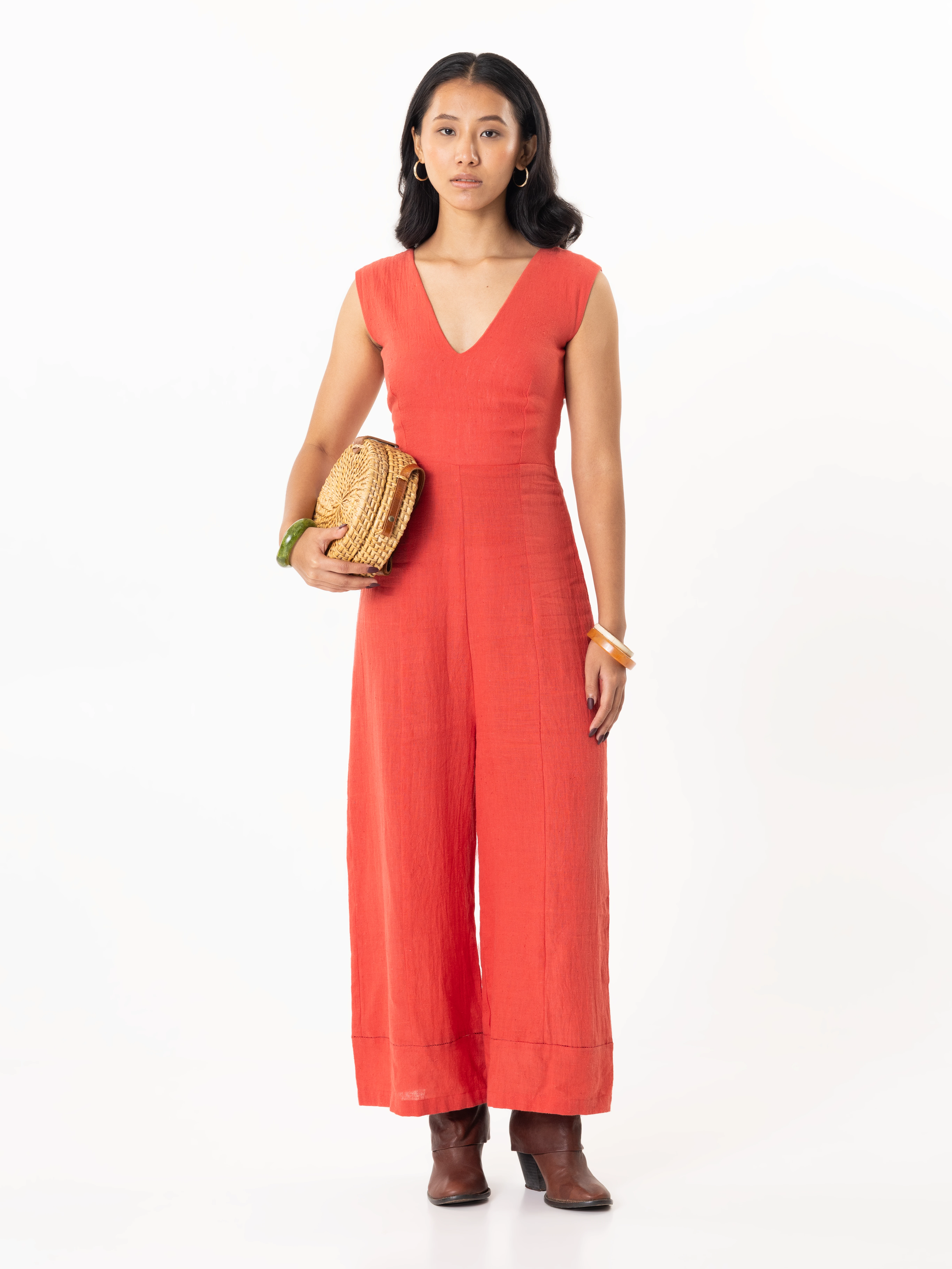 The "Carmine" Jumpsuit