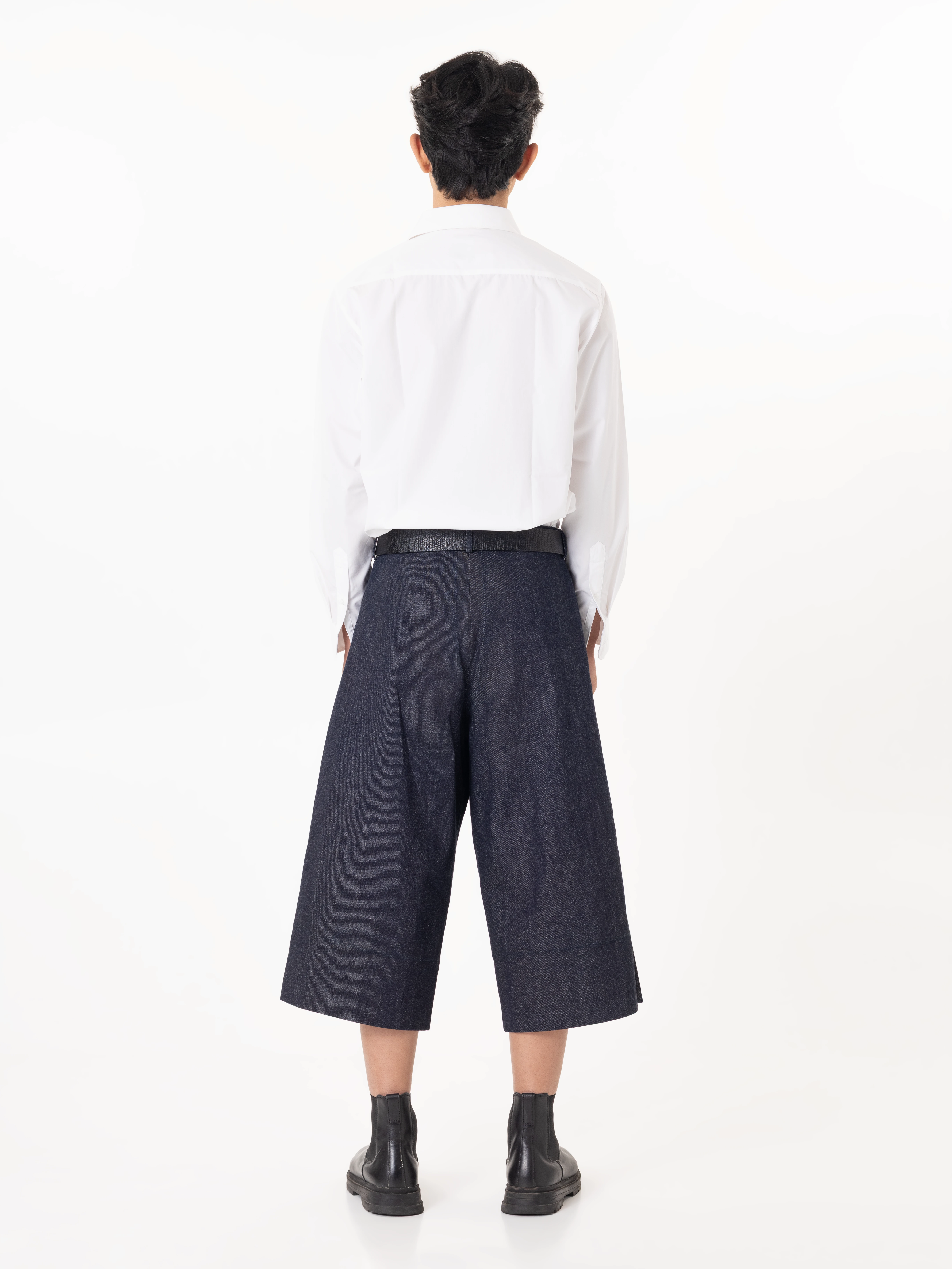 Natural Indigo Selvedge Jorts