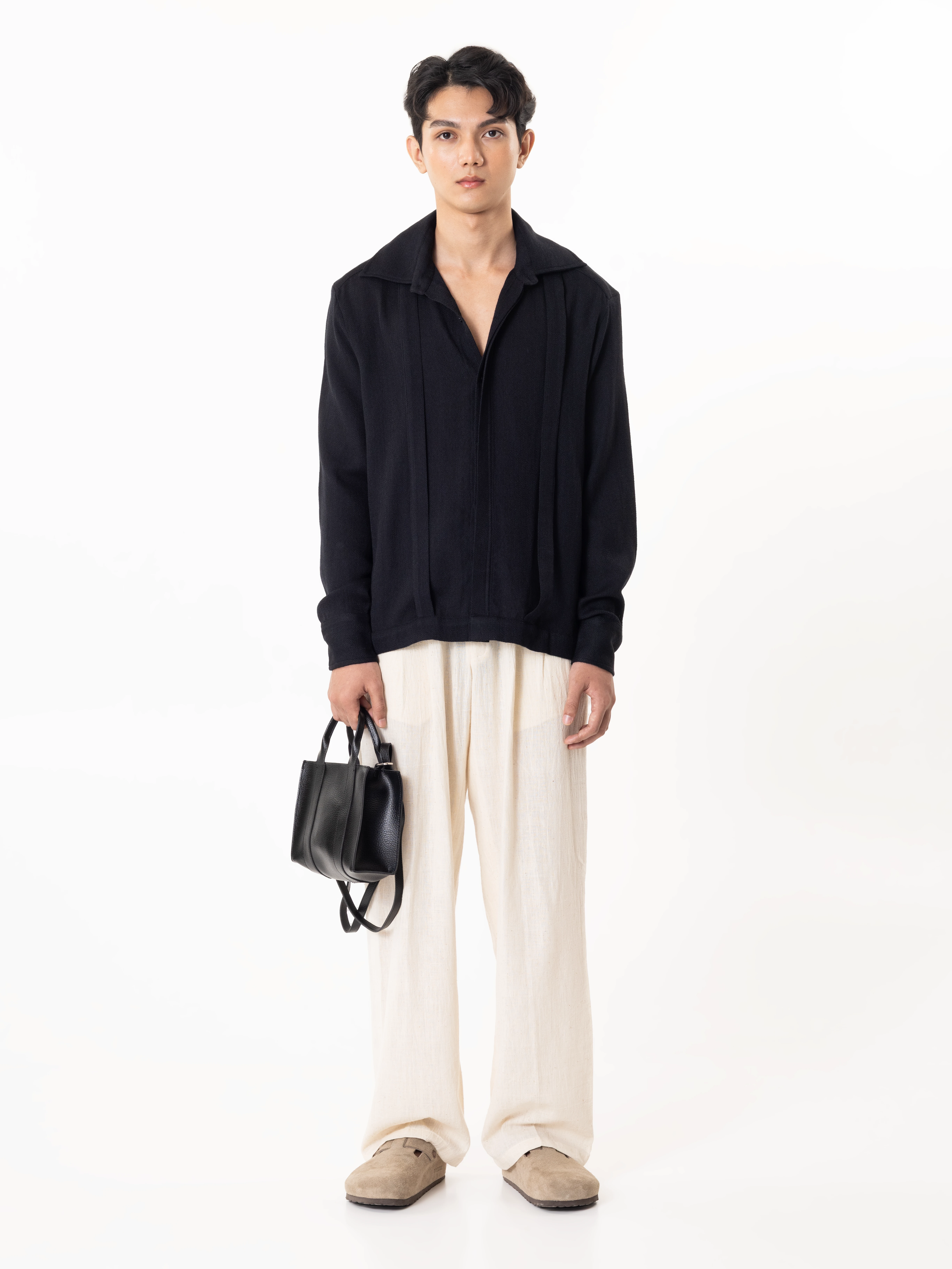 The "Raven" Suspender Shirt