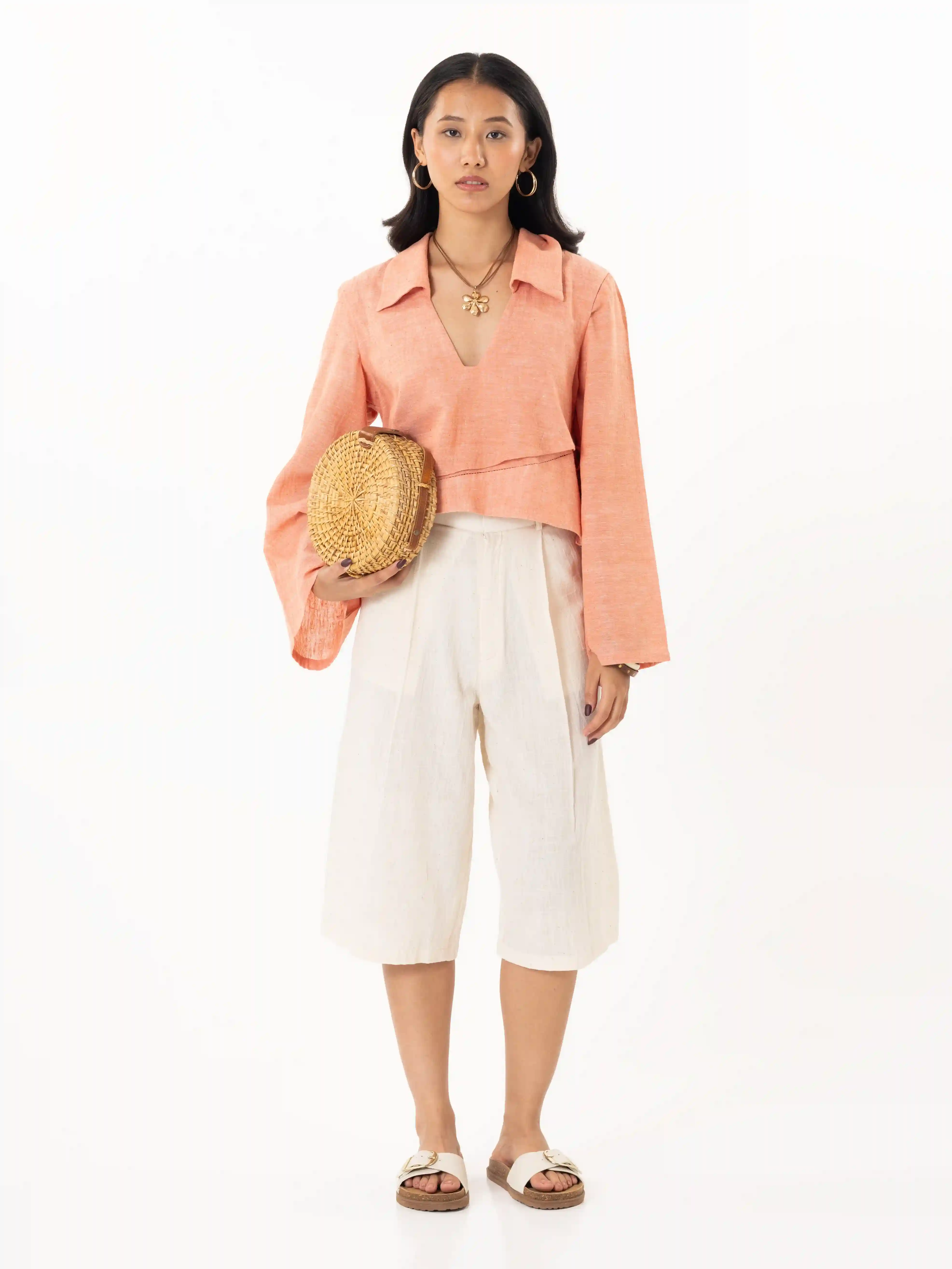 The "Flamingo Diad" Top